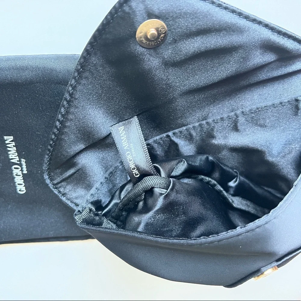 New - Authentic Giorgio Armani Beauty Pouch